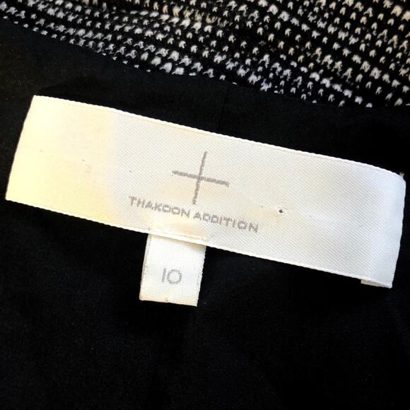 Thakoon Addition Black Sleeveless Faux Wrap Dress - Picture 4 of 8